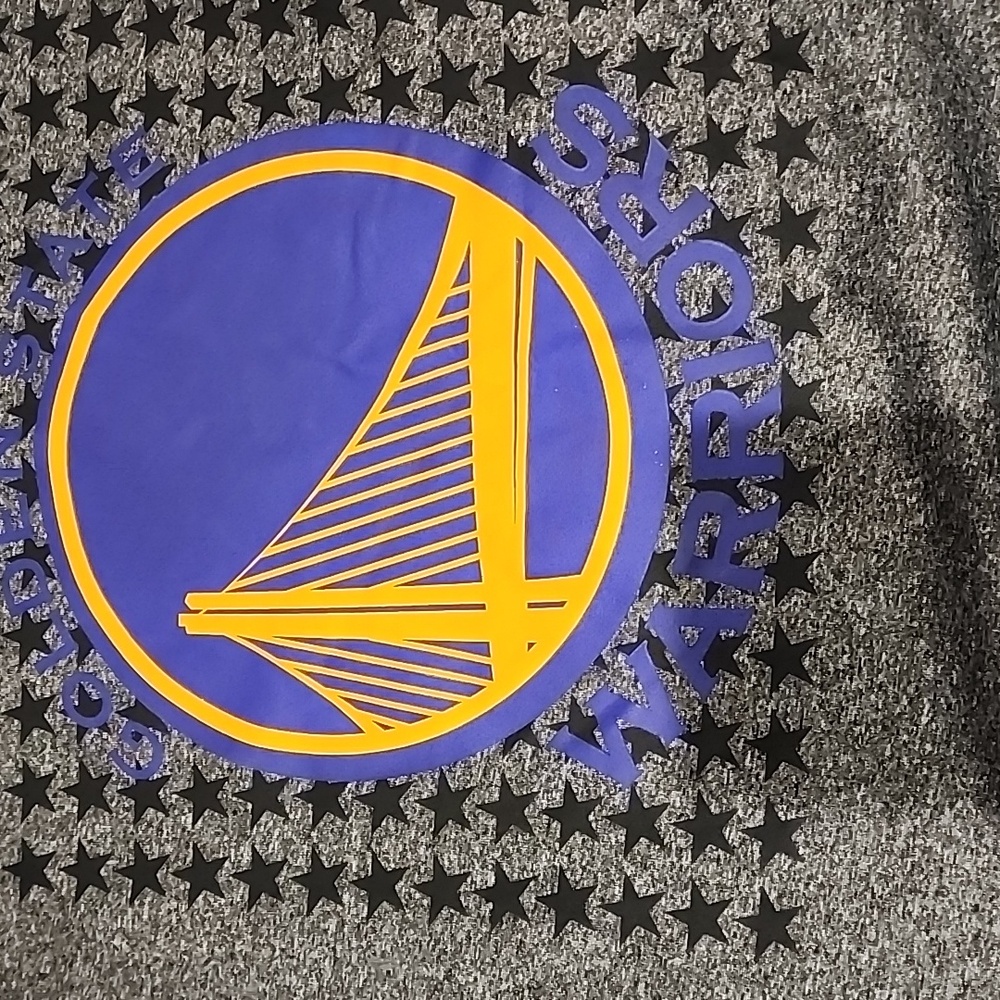 NBA Gray Golden State #30 Curry Sleeveless Shirt